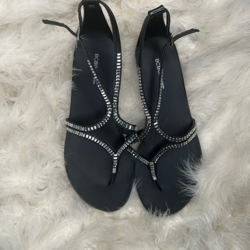 Bcbgeneration Caylen Rhinestone Gladiator Strappy… - image 8